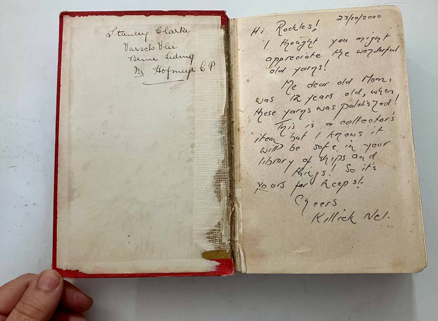 Yarns from a Captain's Log - J Bowline & RRC Gregory. SCARCE Hardcover no dj, 2nd Impr. 1912