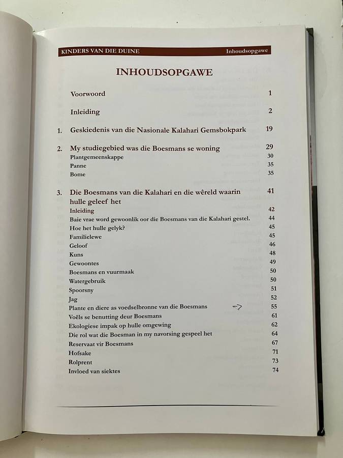 Kinders van die Duine - Fritz Eloff. SKAARS piktoriale hardeband sonder omslag, 1e uitg, 2012