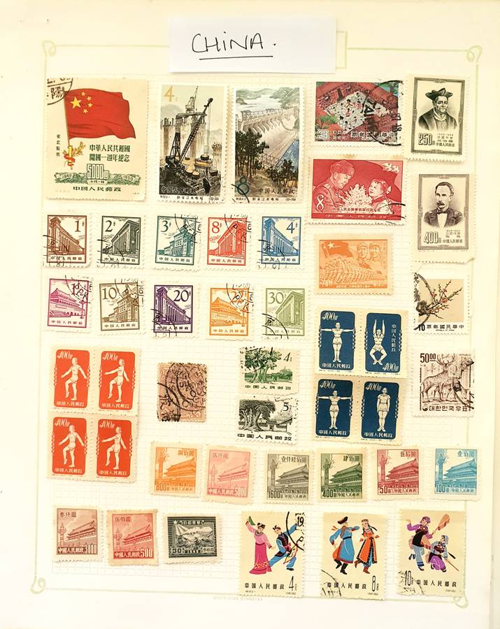 Stamps of China and Japan - various