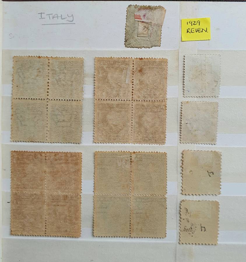 ITALY COLONIES - REVENUE STAMPS