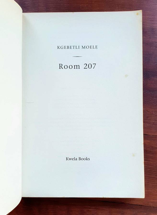 Room 207 - Kgebetli Moele