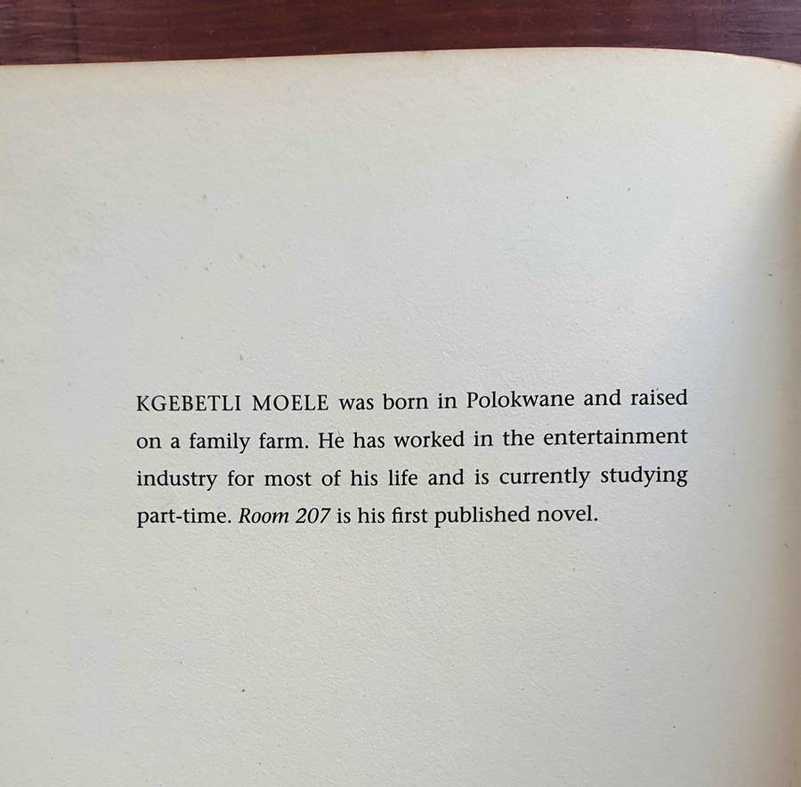 Room 207 - Kgebetli Moele