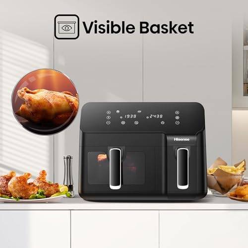 Hisense Dual Basket Air Fryer - H09AFBK2S5