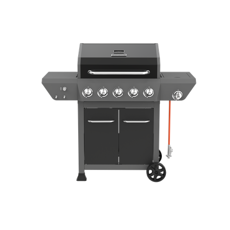 Megamaster Onyx Series 5 Burner Patio Gas Braai