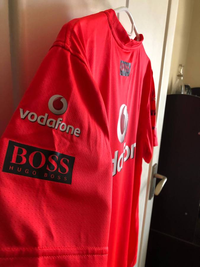 McLaren - Hugo Boss - Mercedes Benz T shirts x2 Size Medium