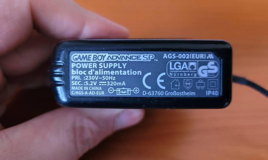 Nintendo Gameboy Advance SP Console - Platinum/Silver