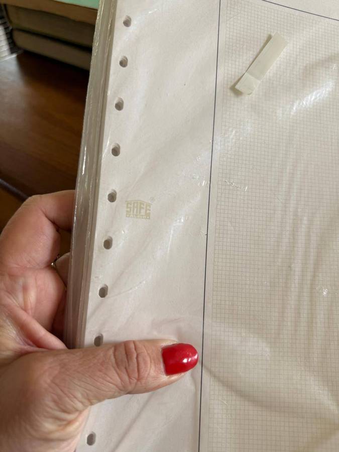 Blank Ring Binder Stamp Pages