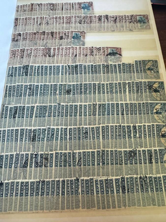 Union of South Africa Stamps  16 pages
