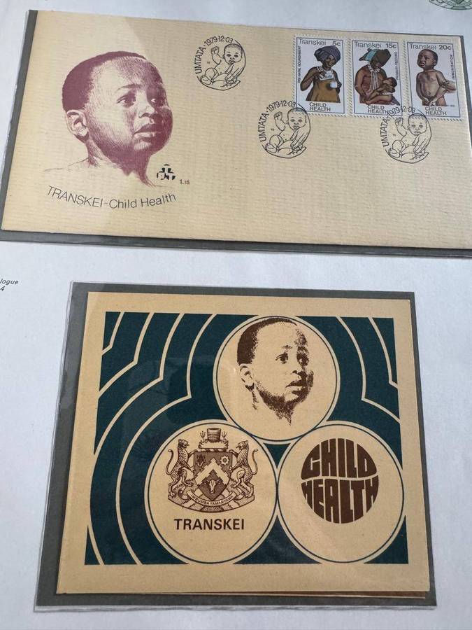 Transkei Stamp Album Preprinted