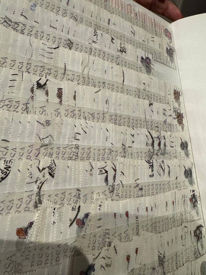 South African bulk stamp album x16 pages