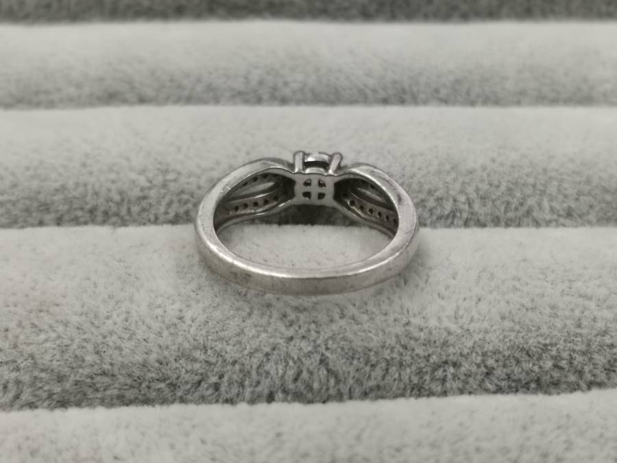 925Silver: Stunning Ring - Multiple CZ - Size N