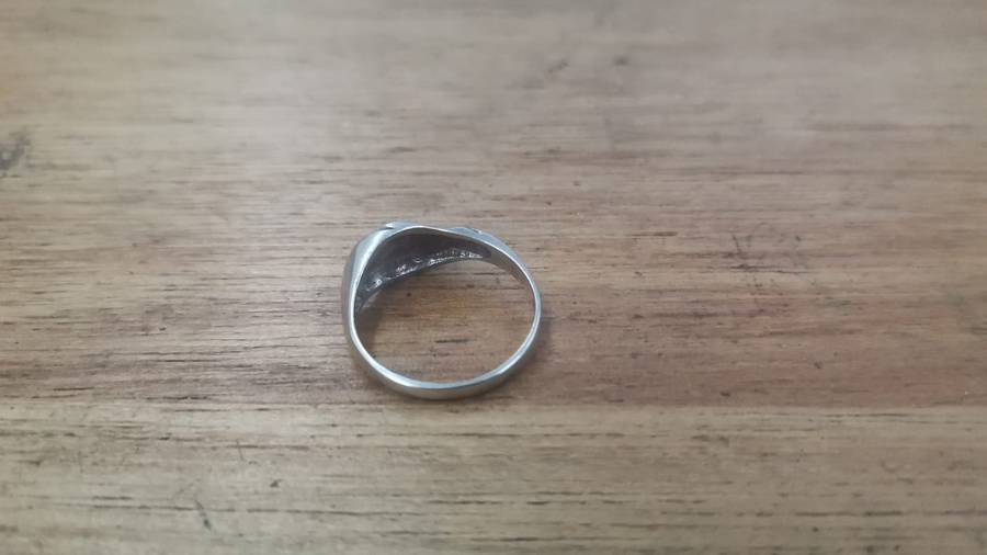 Wavy Silver Ring