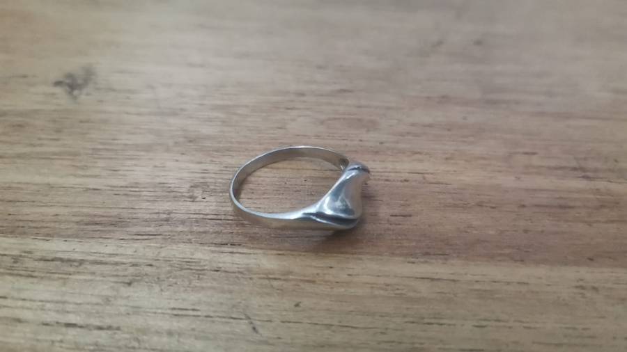 Wavy Silver Ring