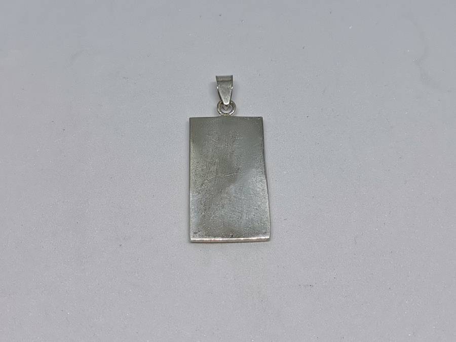 Silver Lapis Lazuli Pendant