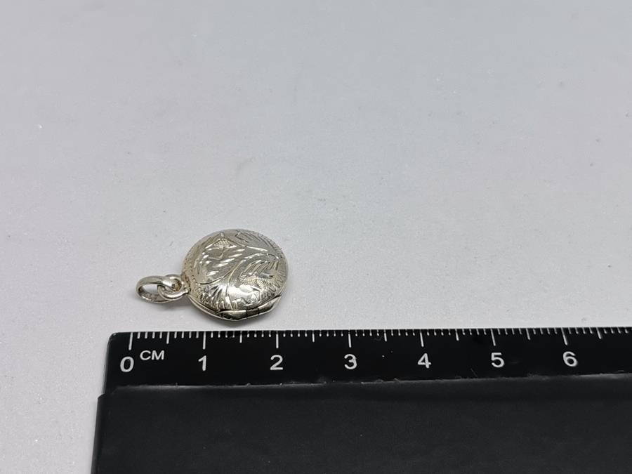 Silver Locket Pendant