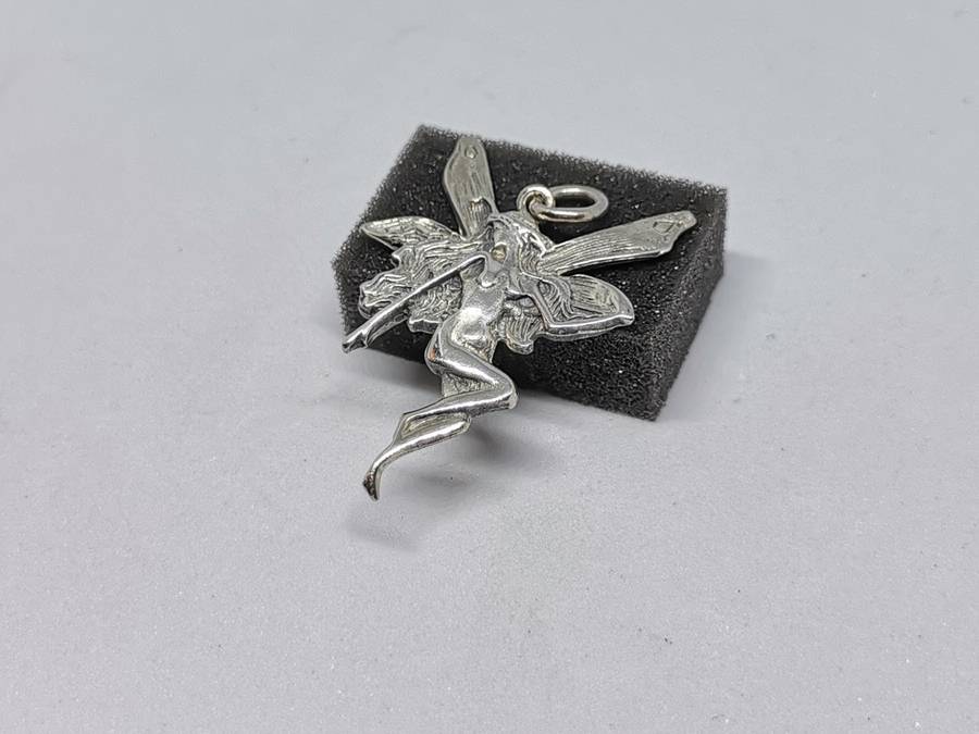 Silver Fairy Pendant