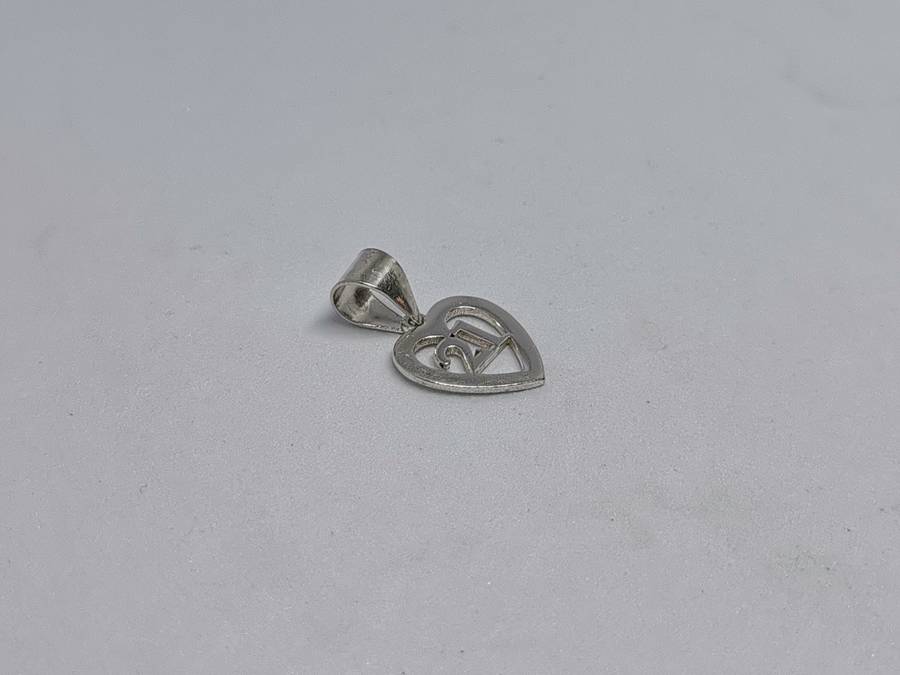 Silver 21st Birthday Pendant