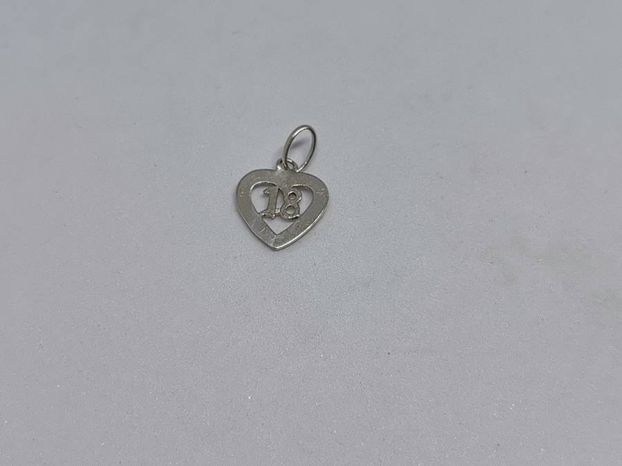 Silver 18th Birthday Pendant