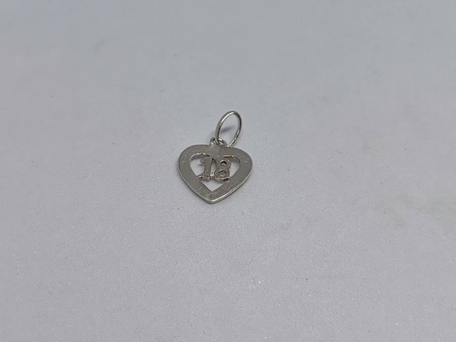 Silver 18th Birthday Pendant