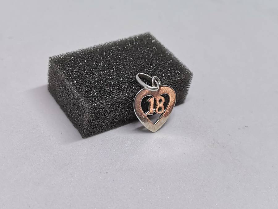 Silver 18th Birthday Pendant