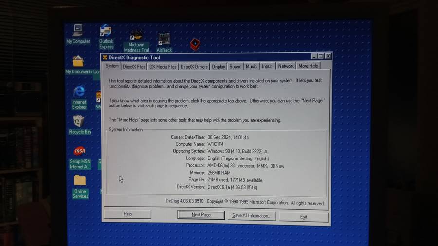 AMD K6-2 500 Computer