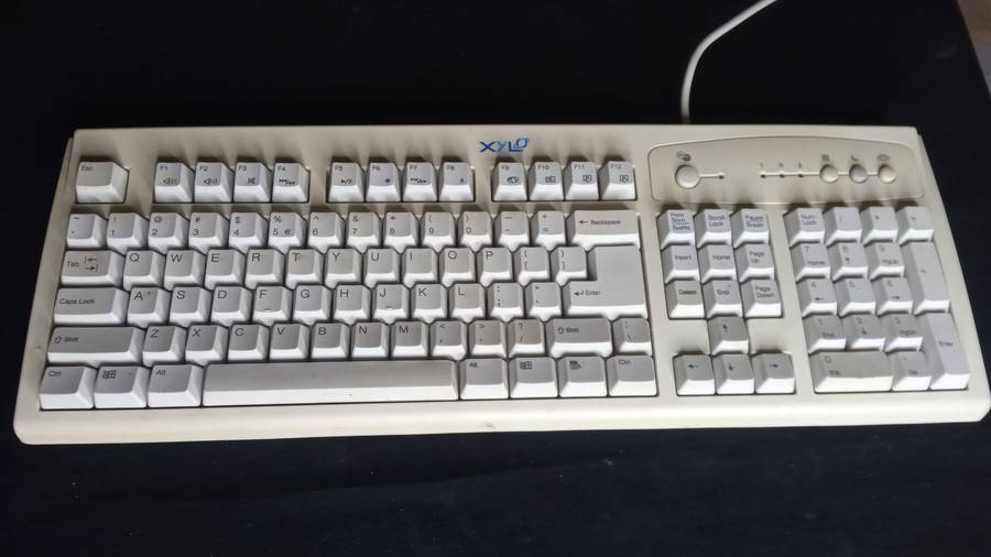 Xylo PS2 keyboard