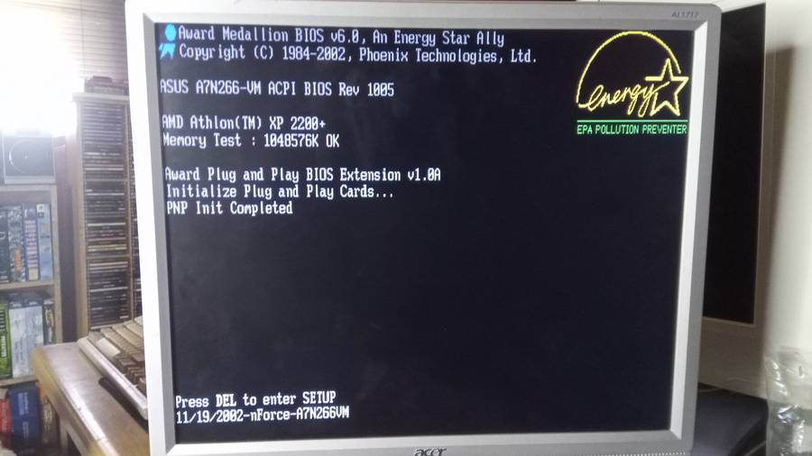 AMD Athlon XP 2200+ computer