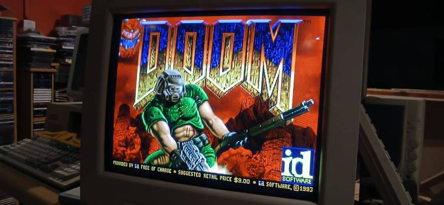 Cyrix CX 486 DX2-66 Computer with Sound Blaster