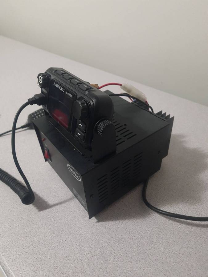 Anysecu M9000 Dual-Band Mobile Radio  50W UHF/VHF Transceiver