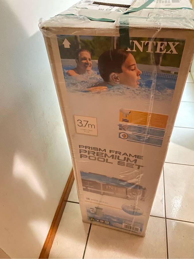 Intex Prism Frame Pool Metal-Frame (W/Pump) 366cm x 76cm