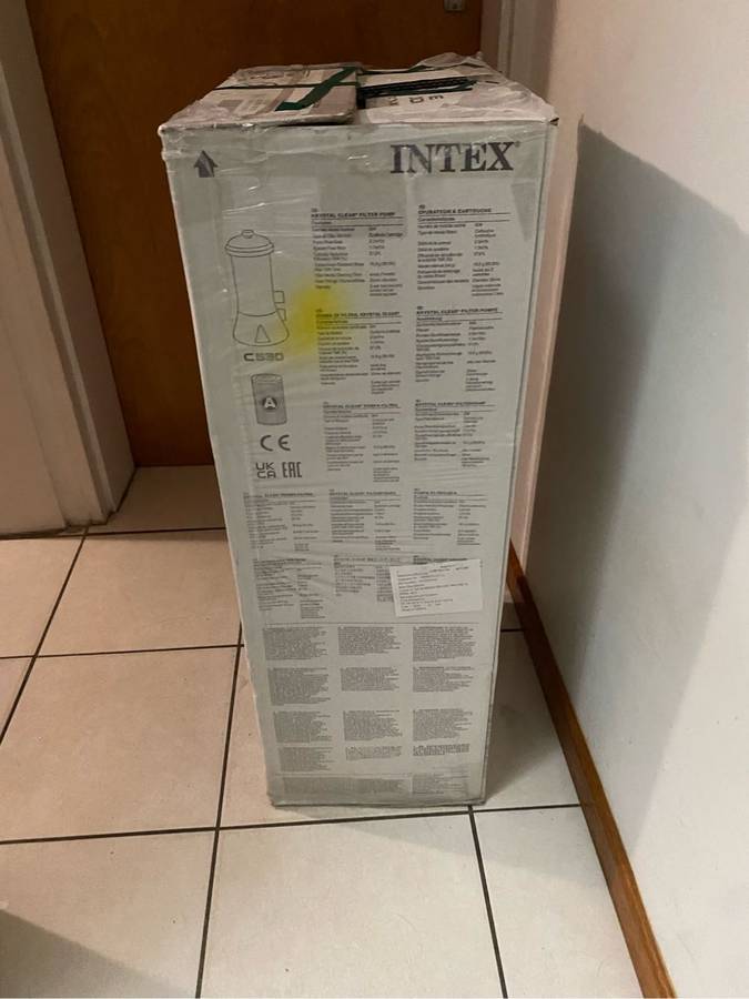 Intex Prism Frame Pool Metal-Frame (W/Pump) 366cm x 76cm