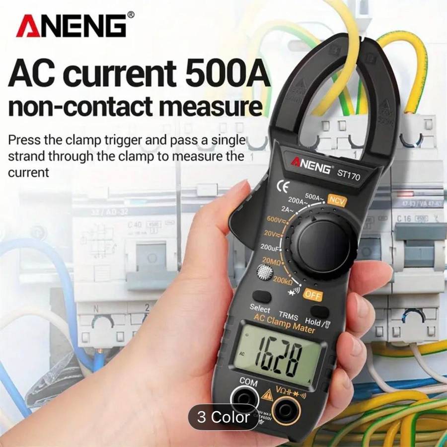 ANENG ST170 Digital Clamp Meter-RED