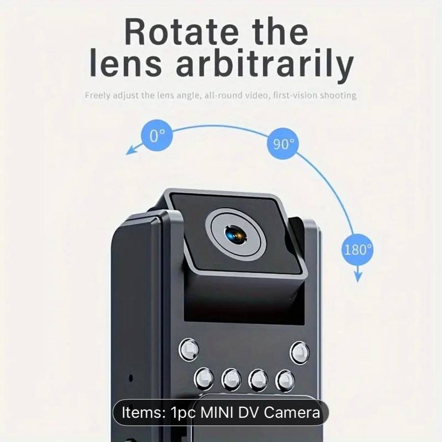 Body Camera with Audio And Video Recording