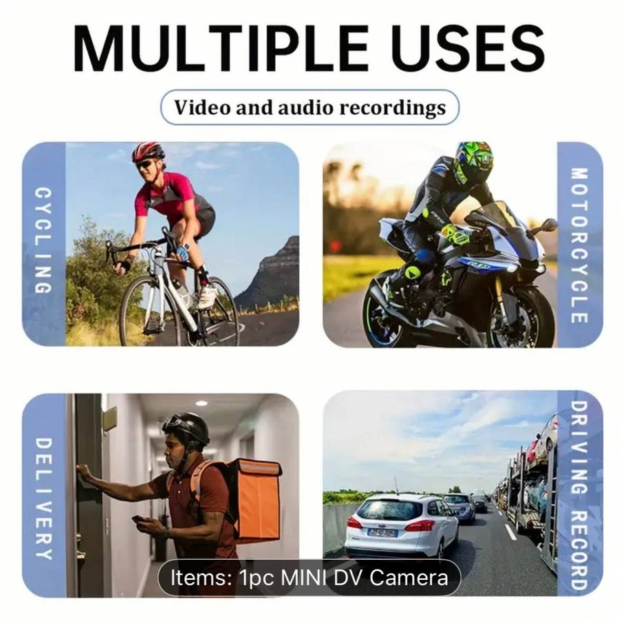 Body Camera with Audio And Video Recording