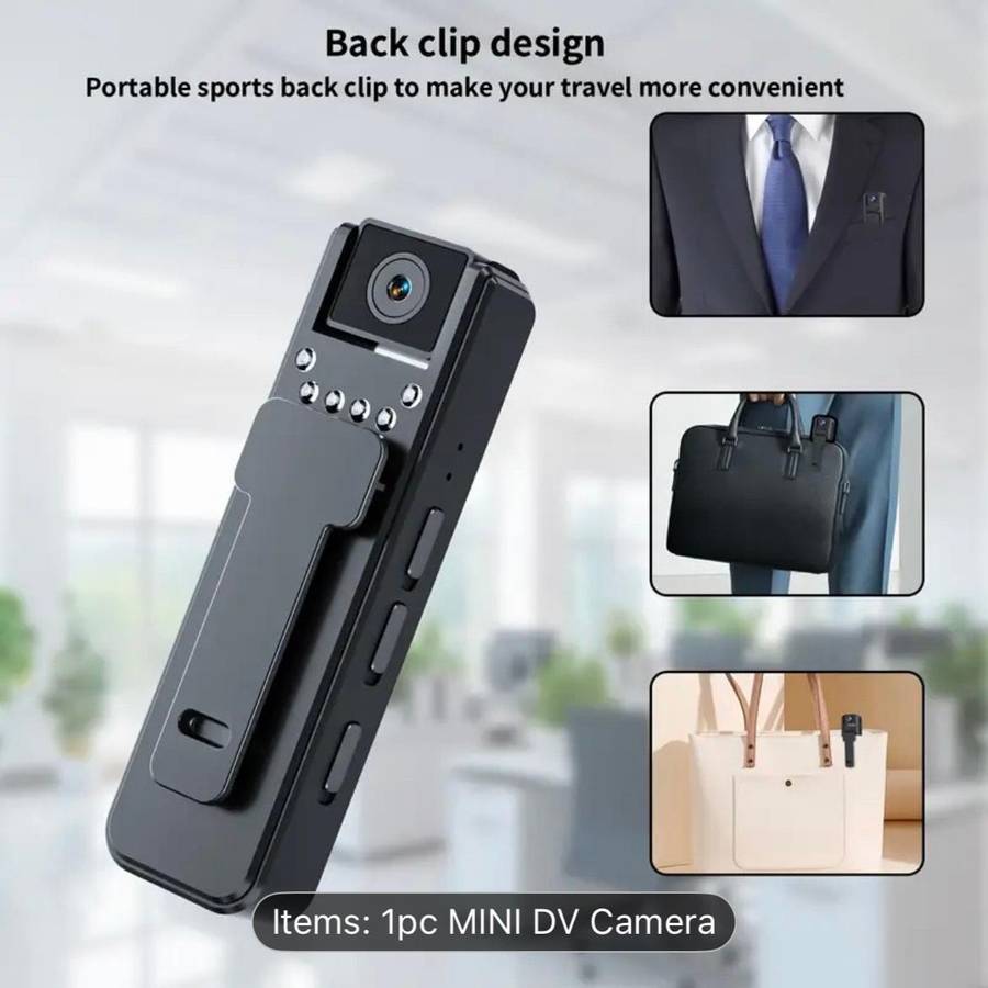 Body Camera with Audio And Video Recording