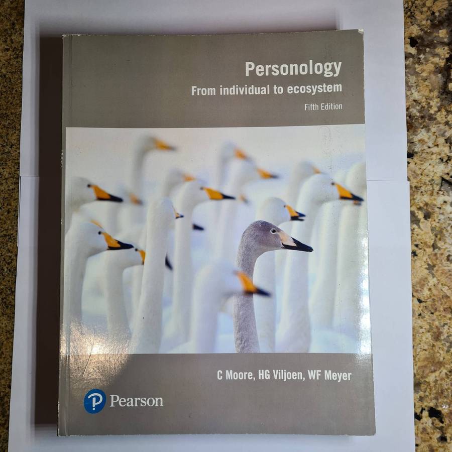 Personology - From Individual to ecosystem by C. Moore - 5th Edition