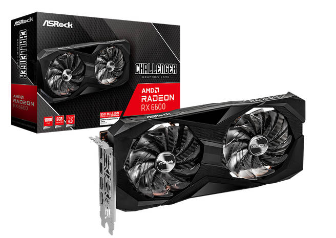 AMD Radeon RX 6600 Challenger D 8GB Graphics Card