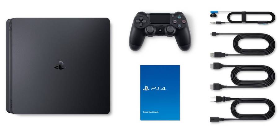 Playstation 4 500GB Slim Console (PS4)+1 controller