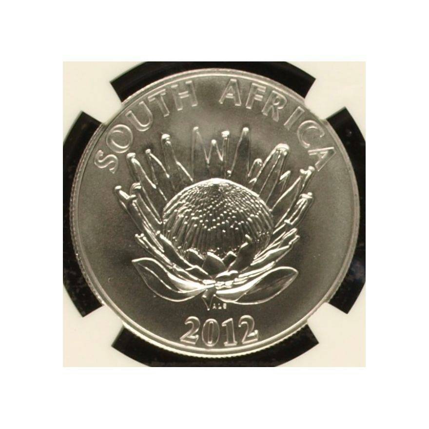 2012 Protea Silver R1 ~ NGC MS 68 ~ "Walter & Albertina Sisulu"