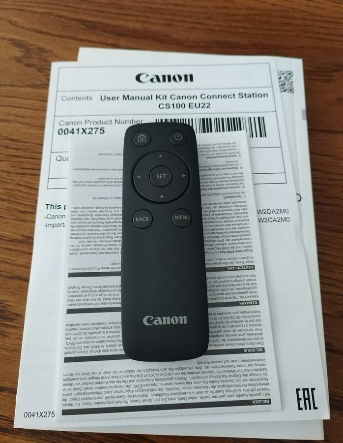 Canon CS100 Connect Station (As new)