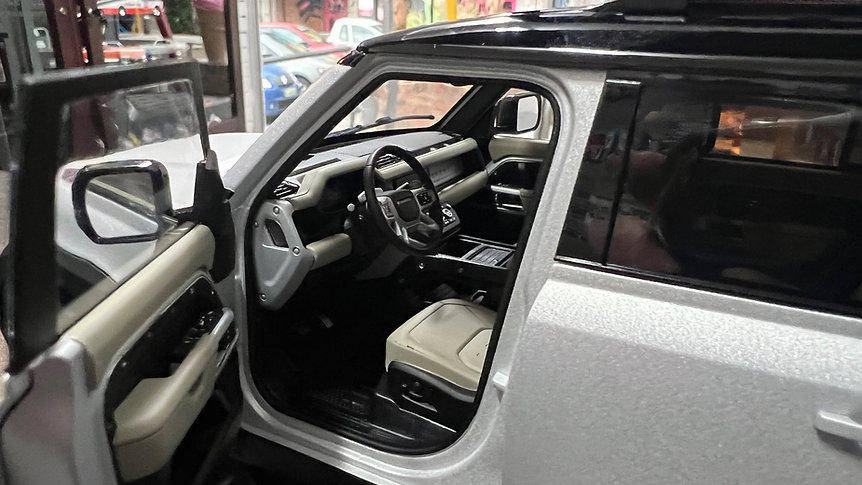 Land Rover Defender 110 - 2020 - Satin Indus Silver by Almost Real