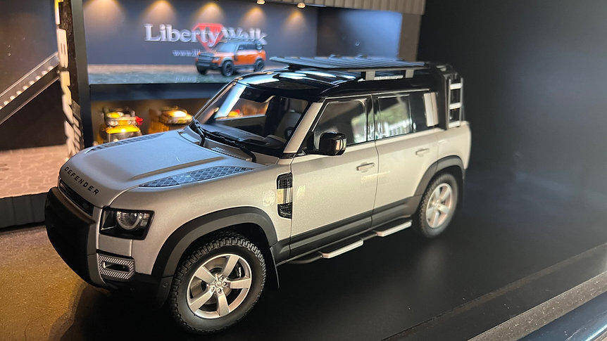 Land Rover Defender 110 - 2020 - Satin Indus Silver by Almost Real