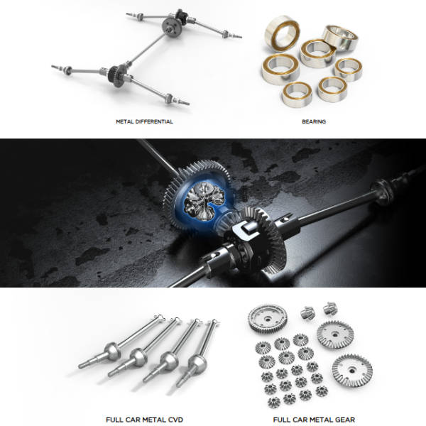 MJX Hypergo 10208 1/10 RC Truck 4X4, Brushless RC Cars Very Fast up to 50mph, ARTR Up to 4S LiPo