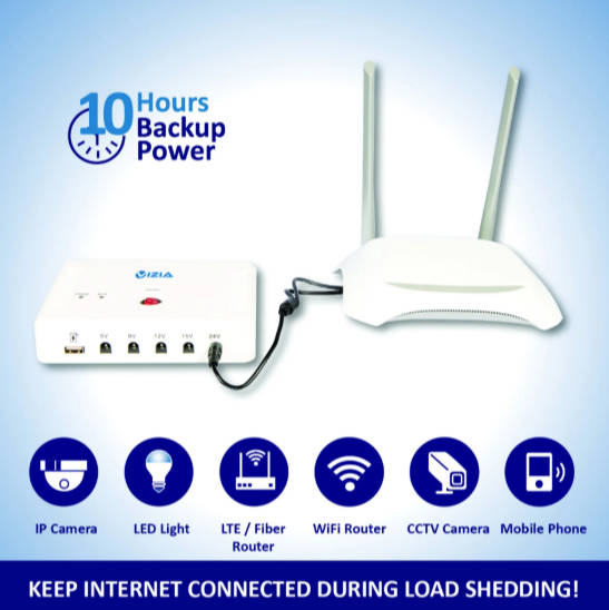 Vizia WiFi UPS 5-24V Multi 57 000mWh