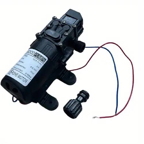 12V Pump High Pressure Diaphragm 6L/min 70W Auto on off with Hosetail **LOCAL STOCK**