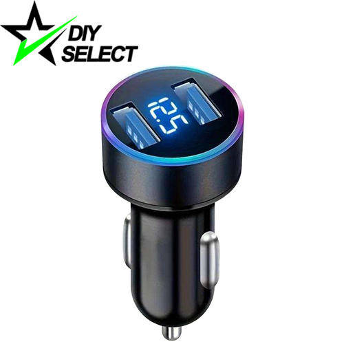 Car Charger 12-24V DC to 5V Twin USB Port with Digital Display **LOCAL STOCK**
