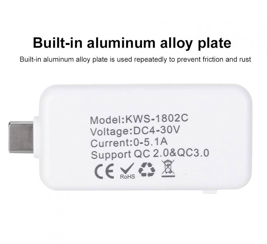 Meter USB 8 in 1 Power Charging Tester Mobile KWS-1802C **LOCAL STOCK**