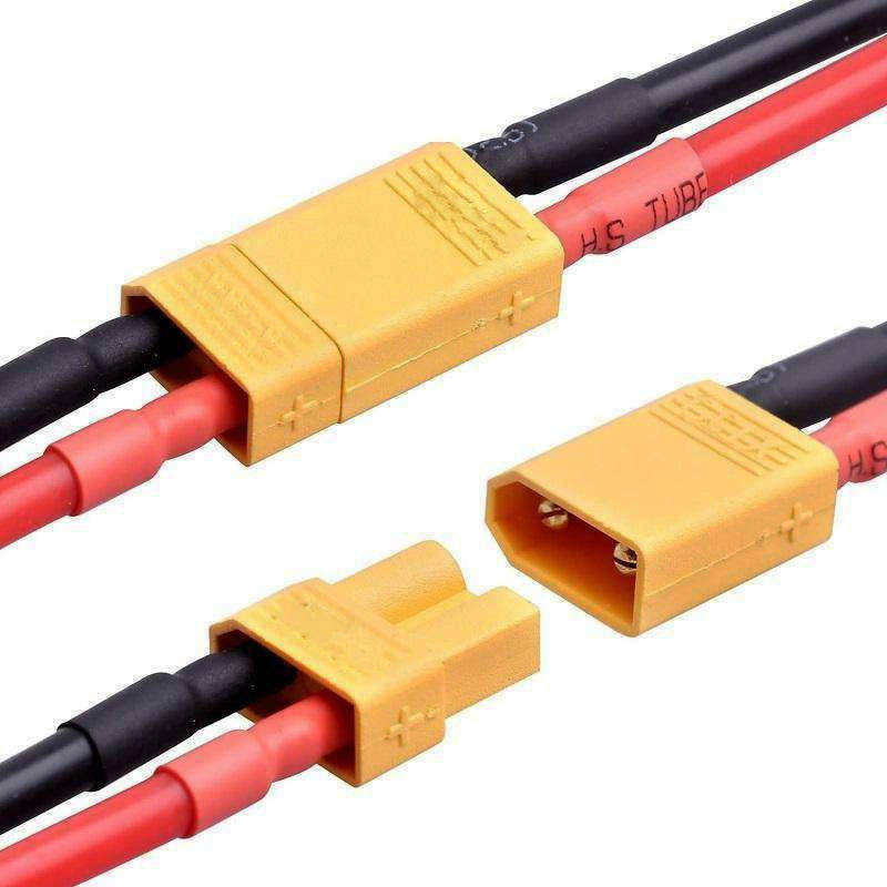Connector Battery Solar RC Lipo DC XT90 90A 1Pair with Wires **LOCAL STOCK**