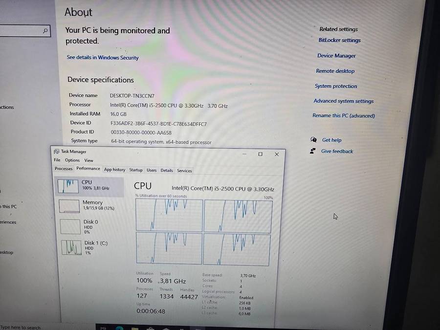 i5 Desktop PC For Sale