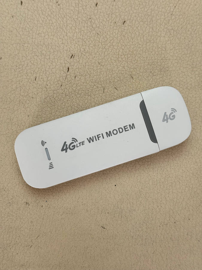 4G USB Modem Network Adapter with WiFi Hotspot & Sim Card Slot Portable WiFi Pocket Router Bundle